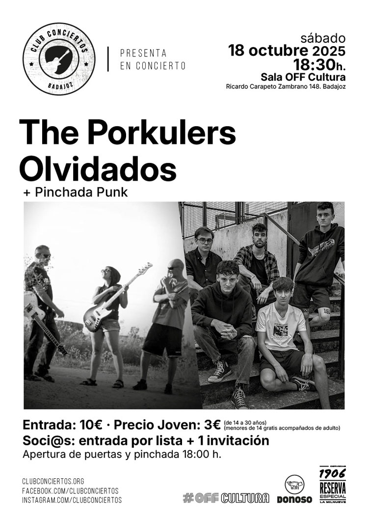 The Porkulers · Olvidados